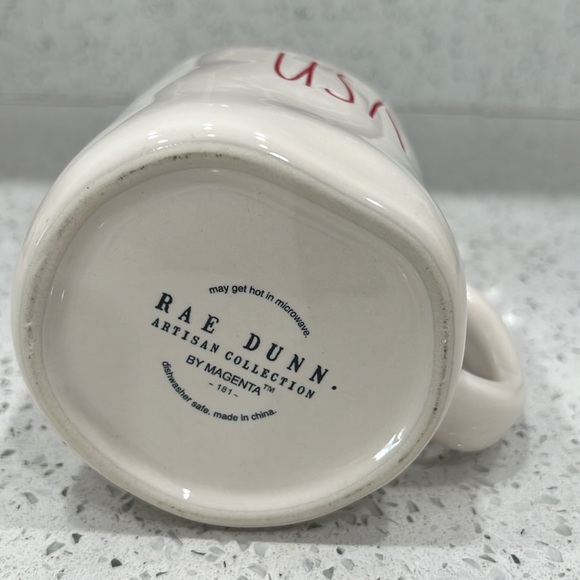 New Rae Dunn Patriotic Flag USA Coffee Mug - Picture 4 of 7